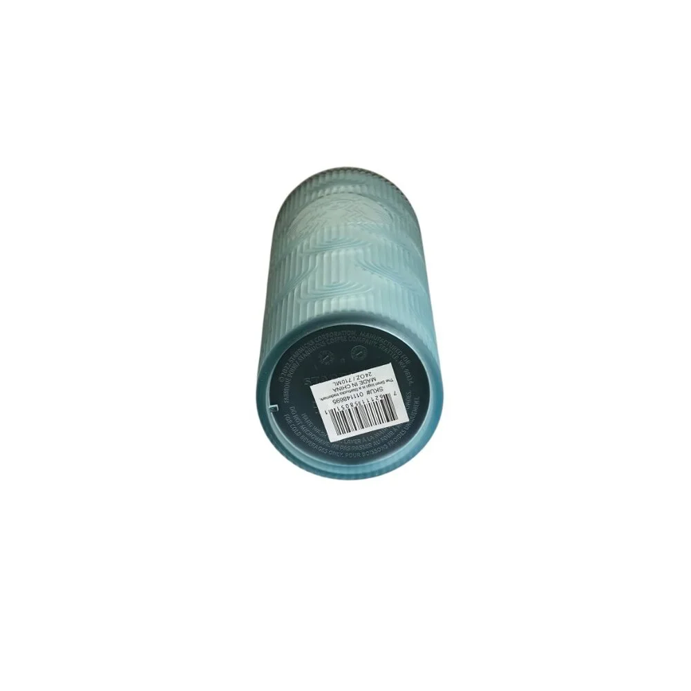 Starbucks‎ Collectible Rainbow Tumbler Seafoam Green Venti Cup New Cold Coffee